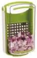 Starfrit Onion Chopper - One-Push Dicing - Stainless Steel Blades - 500ml Container - Green