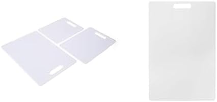 Farberware Plastic Cutting Board Set (3 Piece) and Extra-Large Cutting Board