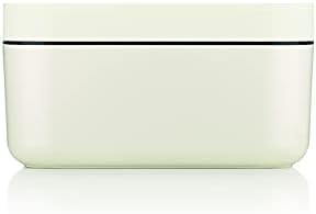 Lékué Ice Box | White | Ice Cube Tray For Freezer With Lid & Bin | Made With 100 Percent Platinum Silicone | Elegant And Retro Style Ice Cubes | For Cocktails, Ice Tea & Coffee And More |