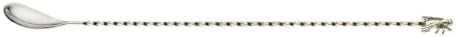 Barfly Bar Spoon with Cast Barfly, Stainless