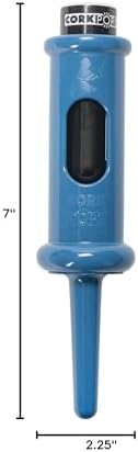 Cork Pops Marina Blue 6.5 Inch Original Wine Bottle Opener