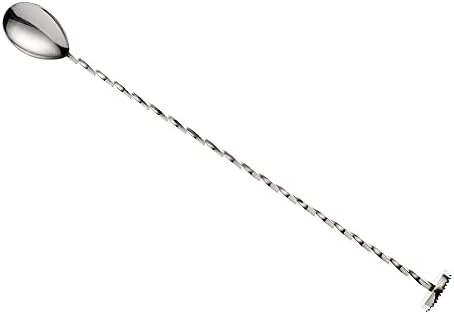 Barfly Muddle Bar Spoon, Muddler 11 13/16" (30 cm), Stainless Steel