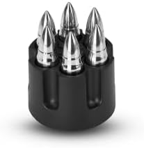Stainless Steel Whiskey Chilling Bullet Set, 6 Pieces
