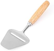 Fox Run Cheese Slicer, 8" Stainless Steel Cheese Plane With Wood Handle