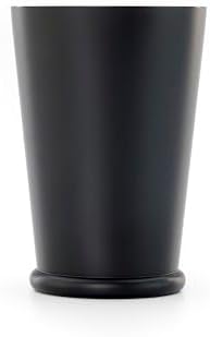 Barfly Cocktail Shaker with Weighted Bottom, Deluxe 18 oz, Matte Black