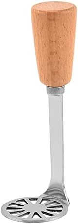 Potato Masher, 304 Stainless Steel Masher Potato Masher Ricer with Handle Metal Masher Kitchen Tool for Pressing Mashed Potatoes, Fruits Puree and Vegetables Puree
