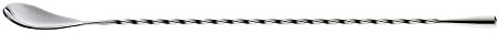 Barfly Teardrop Bar Spoon, End 11 13/16" (30 cm), Stainless Steel