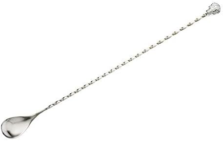 Barfly 13-Inch Bar Spoon, Sugar Skull End