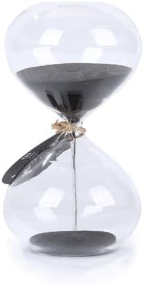 SWISSELITE Puff Sand Timer, Hourglass Sand Timers, Inspired Glass