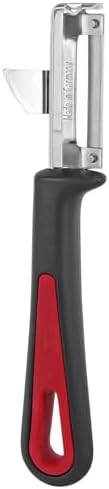 Westmark Germany Stainless Steel Swivel Vegetable Peeler (Red/Black)