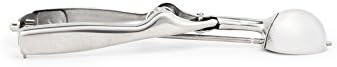 Fox Run Stainless Steel Scoop, 1 x 2.5 x 8.25 inches, Metallic