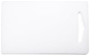 Fox Run White Poly Bar Cutting Board, 0.5 x 6 x 9.75 inches,3801