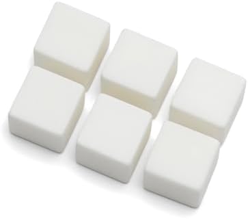 Gentlemen's Hardware Cube-Shaped Gin Stones, Granite, White, Set of 6