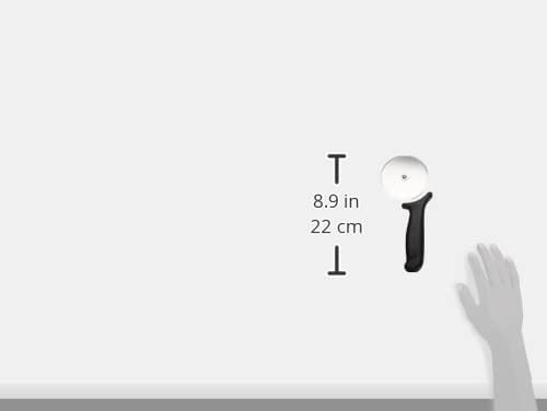 ARCOS Pizza Cutter 4 Inch Nitrum Stainless Steel. 100 mm. Series Gadgets.Professional kitchen utensil with a specific design. Resistant blade. Color Black