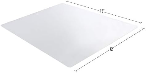 ASR Outdoor 4-Pack Thin Flexible Kitchen Cutting Board Chopping Mat, 12" x 15"