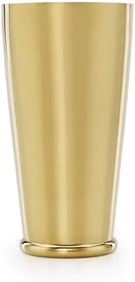 Barfly Cocktail Shaker with Weighted Bottom, Deluxe 28 oz, Gold