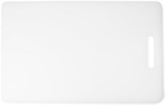 Fox Run Thick Plastic Bar Cutting Board, 11" x 17" x 0.5" Garnish Board
