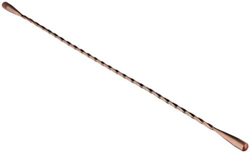 Barfly Bar Spoon, Double End Stirrer 13 3/16" (33.5 cm), Antique Copper