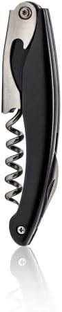 Stainless Steel Server Corkscrew | Durable & Elegant Design | Ergonomic Handle | Easy-to-Use Lever Mechanism | Ideal for Wine Enthusiasts | Model Q004