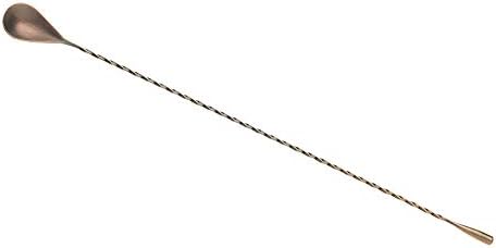 Barfly Bar Spoon, Teardrop End 15 3/4" (40 cm), Antique Copper