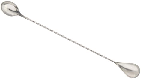 Barfly Bar Spoon with Teaspoon End, 12 1/4" (31.1 cm), Stainless Steel