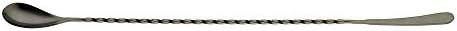 Barfly Bar Spoon, Standard 13 3/16" (33.5 Cm), Gun Metal Black