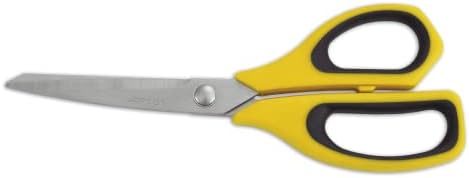Arcos Kitchen Scissors 9 Inch Stainless Steel. Professional Kitchen Scissors for cut for cutting all types of food. Polypropylene Handle and 235 mm Blade. Series Prochef. Color Yellow and Black