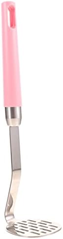 Food-grade Stainless Steel Potato Masher with Comfortable Grip Manual Tool for Potatoes Carrots and Fruits Easy to Use Kitchen Utensil for Home Cooking