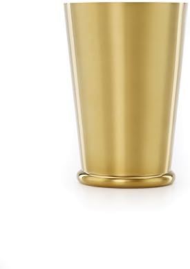 Barfly Cocktail Shaker with Weighted Bottom, Deluxe 18 oz, Gold