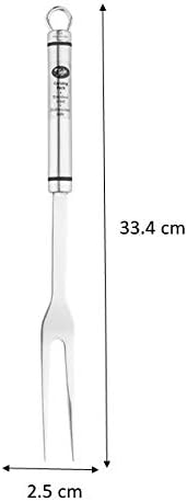 Tala Stainless Steel Carving Fork, Steel, 33.4 x 2.5 x 1.5 cm