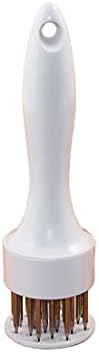 LEM Products Hand Held Round Tenderizer, Stainless Steel and Plastic