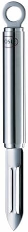 Rosle 12736 Stainless Steel Standard Fruit & Vegetable Peeler with Round Handle, 7.4 Inch