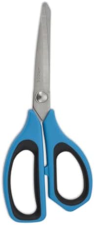 Arcos Kitchen Scissors 8 Inch Stainless Steel. Professional Kitchen Scissors for cut for cutting all types of food. Polypropylene Handle and 215 mm Blade. Series Prochef. Color Blue and Black