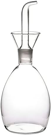 ELETON Planet Glass Oil Decanter and Cruet 10 Ounces