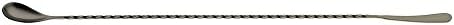 Barfly Bar Spoon, Standard 17 1/8" (43.5 Cm), Gun Metal Black