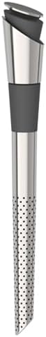 Host Wine Filter Pour Spout with Stopper, Stainless Steel Wine Purifier to Remove Histamines, Sulfite and Soften Tannins, Includes Stopper with Silicone Seal, Set of 1