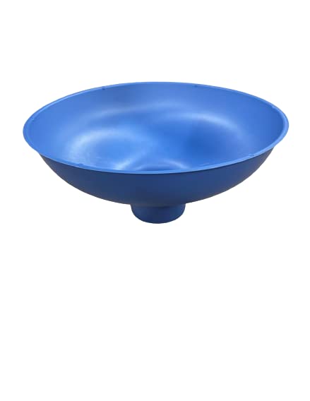 American Water Solutions 2.5" x 10" Multi-Purpose Funnel – Wide-Mouth for Water Softeners, Salt, Pellets, Oil, Gas, Canning & More – Durable BPA-Free Plastic, Made in USA