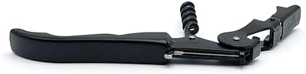 Pulltap's Genuine Slider 900 Waiter's Corkscrew – Double-Hinged Wine Key with Sliding Foil Cutter – Patented Design – Made in Spain – Black/Black