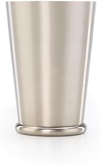 Barfly Cocktail Shaker with Weighted Bottom, Deluxe 18 oz, Stainless Steel