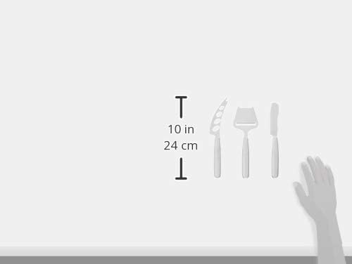 Fox Run Cheese Knife Set, 9.37 x 2.953 x 0.67 inches, Metallic