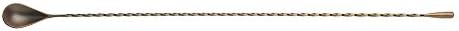Barfly Bar Spoon, Teardrop End 19 5/8" (50 cm), Antique Copper