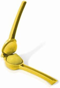 Vin Bouquet Lemon Squeezer, Stainless Steel, Yellow, 26.5 x 10 x 5.3 cm