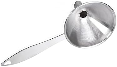 Stainless Steel Funnel Set 3 Piece Mini Size for Kitchen Use