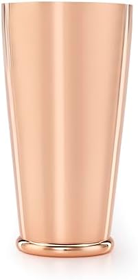 Barfly Cocktail Shaker with Weighted Bottom, Deluxe 28 oz, Copper