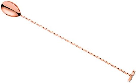 Barfly Muddle Bar Spoon, Muddler 11 13/16" (30 cm), Copper
