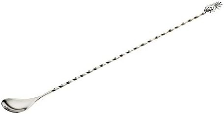 Barfly Pineapple Bar Spoon, End 13 1/4" (33.7 cm), Stainless Steel