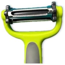 Generic Potato Peeler and Rotatable 3 in 1 Vegetable peeler with Non-slip Handle, Green