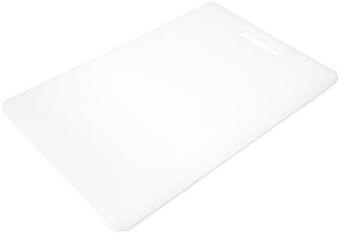 Fox Run Thick Plastic Bar Cutting Board, 11" x 17" x 0.5" Garnish Board