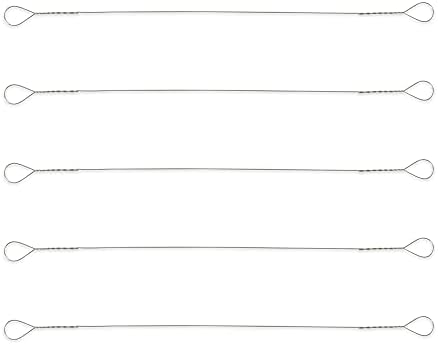 Fox Run Cheese Wire Replacement, Stainless Steel Wires, 5.5 inches, 3878, 5 wires (Pack of 1)