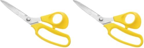 Mercer Culinary Kitchen Shears w/Yellow Handle, 9-Inch (Pack of 2)